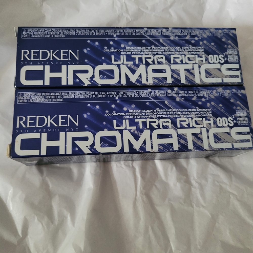 2 Redken Chromatics Ultra Rich 6Ab Hair Color